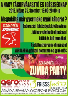 Nagy t�borv�laszt� �s eg�szs�gnap