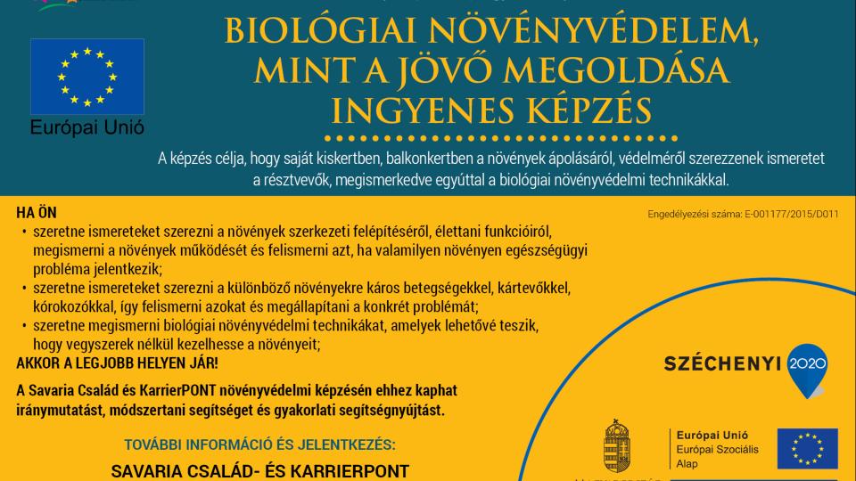 Biolgiai nvnyvdelem, mint a jv megoldsa - Ingyenes kpzs