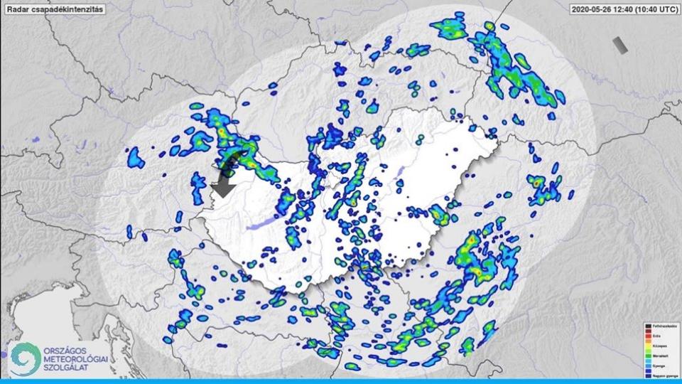 Kzelt a vihar - az egsz orszgra citromsrga riasztst adott ki az Orszgos Meteorolgiai Szolglat