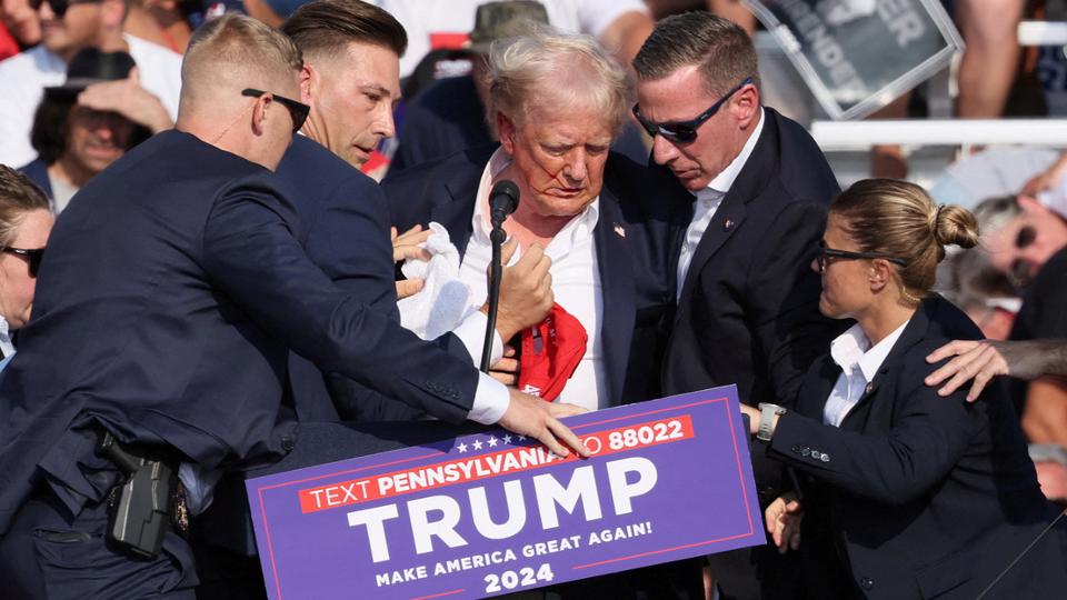 Donald Trumpot tmads rte egy pennsylvaniai gylsen