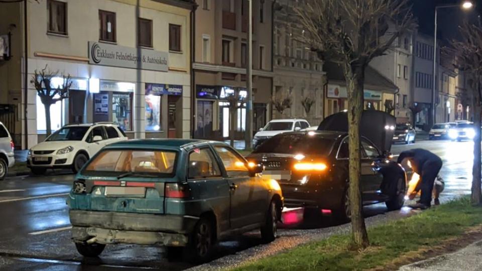 Baleset lasstja a forgalmat Szombathely belvrosban