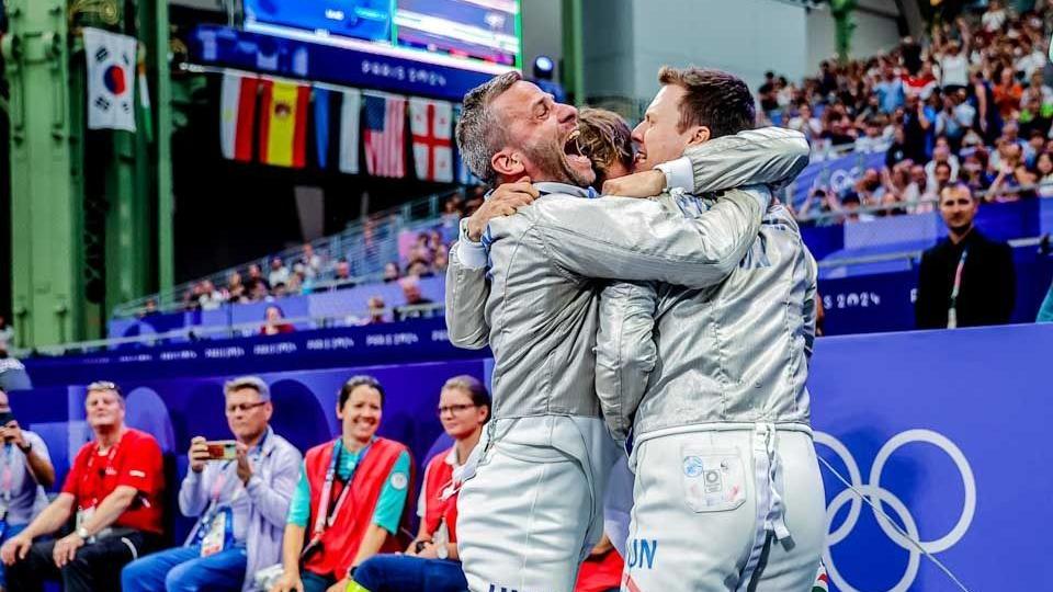 Drmai kzdelem volt, de csodlatos olimpiai ezstrmet szerzett a magyar kardcsapat